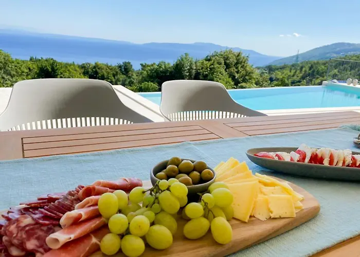 빌라 Maritima Opatija-meerblick-infinity Pool-luxus-relax *