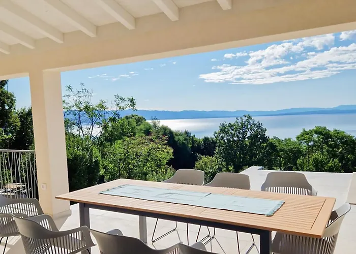Maritima Opatija-meerblick-infinity Pool-luxus-relax Villa Opatija
