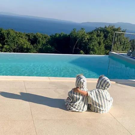 Maritima Opatija-meerblick-infinity Pool-luxus-relax Villa