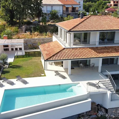 Maritima Opatija-meerblick-infinity Pool-luxus-relax Villa